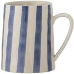 Bloomingville CREATIVE COLLECTION Begonia Becher, Tasse, Blue, Steingut, T9xH11...