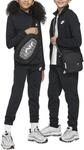 NIKE FD3067-010 K NSW Tracksuit Poly FZ HBR Jacket Unisex Black/Black/White...