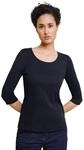 Street One Damen Style Pania T-Shirt, Deep Blue, 36