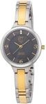 ETT Eco Tech Time Solar Damen Uhr Analog mit Titan Armband ELS-12146-52M