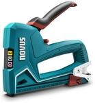 Novus J-51 Handtacker &ndash; Tacker f&uuml;r Feindrahtklammern bis 14mm und N&auml;gel bis...