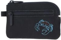 Oxmox Schl&uuml;sselm&auml;ppchen New Cryptan Keyholder Crab Print Cyan Black schwarz