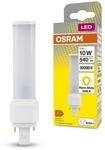 Osram DULUX LED D10 EM, G24D-1, 5W, 540lm, 3000K, warmwei&szlig;e Lichtfarbe,
