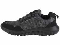 Kappa Unisex Sarabi Sneaker, Black Grey, 40 EU