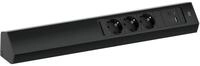 Bachmann Steckdosenleiste Casia 2, 3-Fach mit USB A und USB C, 2m Kabel,