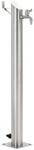 vidaXL Garten-Wassers&auml;ule Edelstahl Rund 95 cm