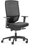 Dauphin @Just evo mesh, ergonomischer B&uuml;rostuhl mit Netz-R&uuml;ckenlehne wei&szlig;