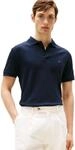 Tommy Hilfiger Herren Poloshirt Kurzarm Liquid Essential aus Baumwolle, Blau (Desert