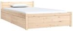 vidaXL Bett mit Schubladen 90x200 cm