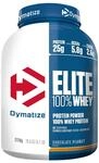 Dymatize Elite 100% Whey Chocolate Peanut 2170g - High Protein Low Sugar Pulver +