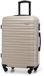 WITTCHEN Reisekoffer Rollkoffer Trolley Mittlerer Koffer Reisekoffer Hartschale aus