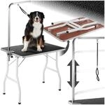tectake&reg; Haustier Trimmtisch, Frisiertisch Hund und Katze, Pflegetisch,...