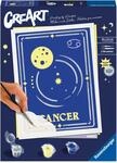 Ravensburger CreArt 23733 - Krebs - Sternzeichen Malen nach Zahlen Erwachsene, DIY