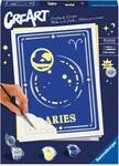 Ravensburger CreArt 23736 - Widder - Sternzeichen Malen nach Zahlen Erwachsene,...