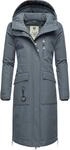 Ragwear Damen Langer Wintermantel Warmer wasserdichter Parka mit...