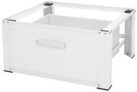 ML-Design Waschmaschinen Untergestell mit Schublade 63x54cm Stahl Wei&szlig; bis...