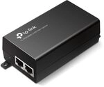 TP-Link POE260S PoE Injektor, 2 &times; 2,5 Gbps Ports, kompatibel mit IEEE802.3af/at,