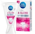 PERLWEISS White & Gloss Whitening Zahncreme zur Zahnaufhellung - 50ml | f&uuml;r sofort