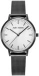Julie Julsen Damenuhr Edelstahl Metall 3 bar Analog (Schwarz)