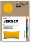 schlafgut Easy Jersey Kissenbezug 40x80 cm 100% Baumwolle, Yellow Deep