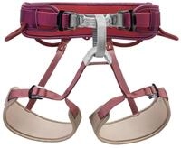 PETZL CORAX Klettergurt DARK RED Gr&ouml;&szlig;e 2 verstellbar, komfortabler H&uuml;ftgurt...