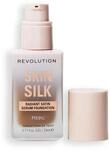Makeup Revolution, Skin Silk Serum Foundation, Light to Medium Coverage, Contains
