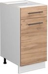 Vicco K&uuml;chenunterschrank Fame-Line, Goldkraft Eiche, 40 cm
