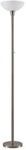 Lindby Stehlampe/Deckenfluter Metall Glas, Standleuchte Nickel satiniert...