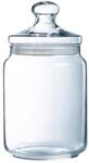 Luminarc ARC 34819 Big Pot Club Dose mit Deckel, Vorratsglas, Bonbondose, 2...