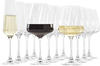Leonardo Paladino Kelch-Glas Set, 12er Set, Weißwein-, Rotwein- und...