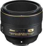 NIKON Objectif AF-S 58mm f/1.4 G