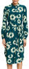 ESPRIT Hemdblusenkleid mit Gürtel und Print