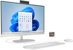 HP All-in-One PC | 23,8" FHD-Display | AMD Ryzen 5 7520U | 16 GB DDR5 RAM | 512 GB