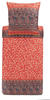 Bassetti Bettwäsche Garnitur Como R1 aus Baumwolle Mako-Satin in der Farbe Rot