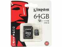 Kingston SDCX10 Micro SDHC 64GB Class 10 Speicherkarte