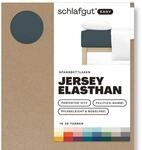 Schlafgut Easy Jersey Elasthan Spannbettlaken 180x200 bis 200x220 Grey Deep,