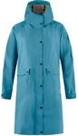 Fj&auml;llr&auml;ven Damen Vardag Rain Parka, Dawn Blue, M