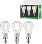 Paulmann 29134 Eco-Line Filament 230V LED Tropfen E14 3er-Pack 100mm 3x525lm 3x2,5W