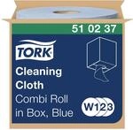 Tork Reinigungst&uuml;cher Blau W1/2/3, Wiederverwendbar, 1 &times; 400 T&uuml;cher, 510237
