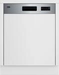 Beko BDSN15430X b300 Einbau-Geschirrsp&uuml;ler teilintegriert 60 cm, f&uuml;r 14