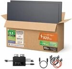 Solarway&reg; 920W Balkonkraftwerk 800W komplett Steckdose - neuester 800 Watt