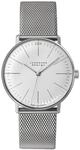 JUNGHANS max Bill Unisex-Armbanduhr Handaufzug mit Saphirglas 27/3004.46