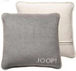 Joop, Kissenh&uuml;lle Uni Doubleface Silber-Natur Baumwolle/Polyacryl, Ma&szlig;e: 50cm...