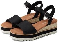 TOMS Damen Segeltuch Sandaletten &ndash; Modisches Design & Komfort durch OrthoLite X40,