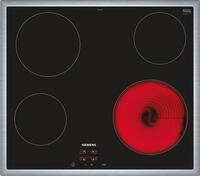 Siemens iQ100 Elektrokochfeld 60 cm Mit Rahmen aufliegend schwarz ET645HE17 | Made in
