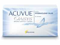ACUVUE OASYS Kontaktlinsen – 2-Wochen-Linsen für Tag und Nacht mit 1,75 dpt und BC
