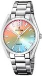 Festina Damen Uhr Analog Edelstahl 316L - Quarzwerk - Mineralglas hochresistent - 5