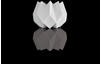 Goebel Vase, Porzellan, 18,5 x 18,5 x 14 cm, Weiß