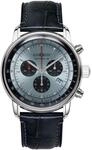 Zeppelin Herrenuhr LZ 14 Marine Chronograph Bleu 8886-2