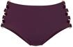 Lascana Damen Highwaist-Bikini-Hose extrahoch geschnitten, mit goldfarbenen